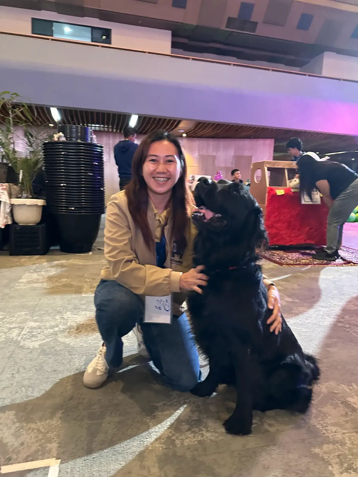 One of the four-legged guests who made the convention what it was.